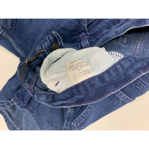 Gitano Womens Size 16 Jean Denim Shorts y2k High Rise Mom 5 in Inseam - Picture 3 of 4